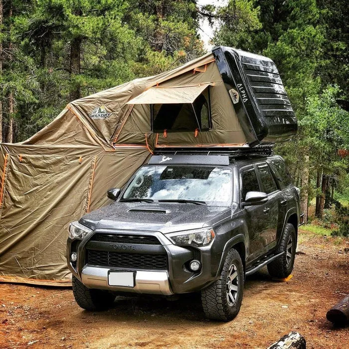 Tuff Stuff Overland Alpha Hardshell Rooftop Tent-2-3 Person-Black