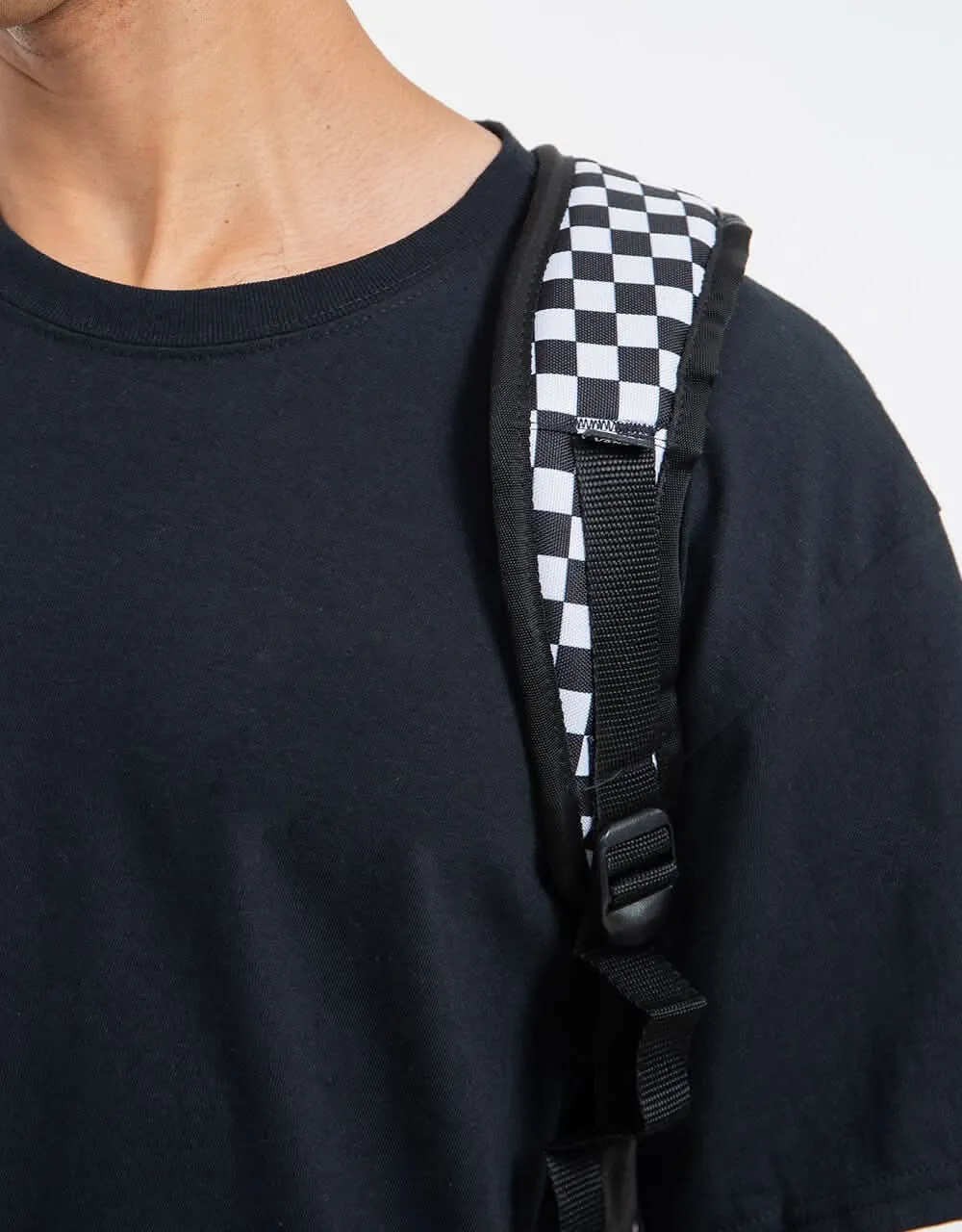 Vans Construct Skool Backpack - Black/White Check