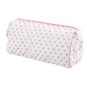 Wash Bag Heart Pink