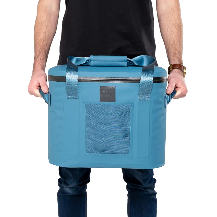 Waterproof Soft Cooler Bag 18L - Storm Blue