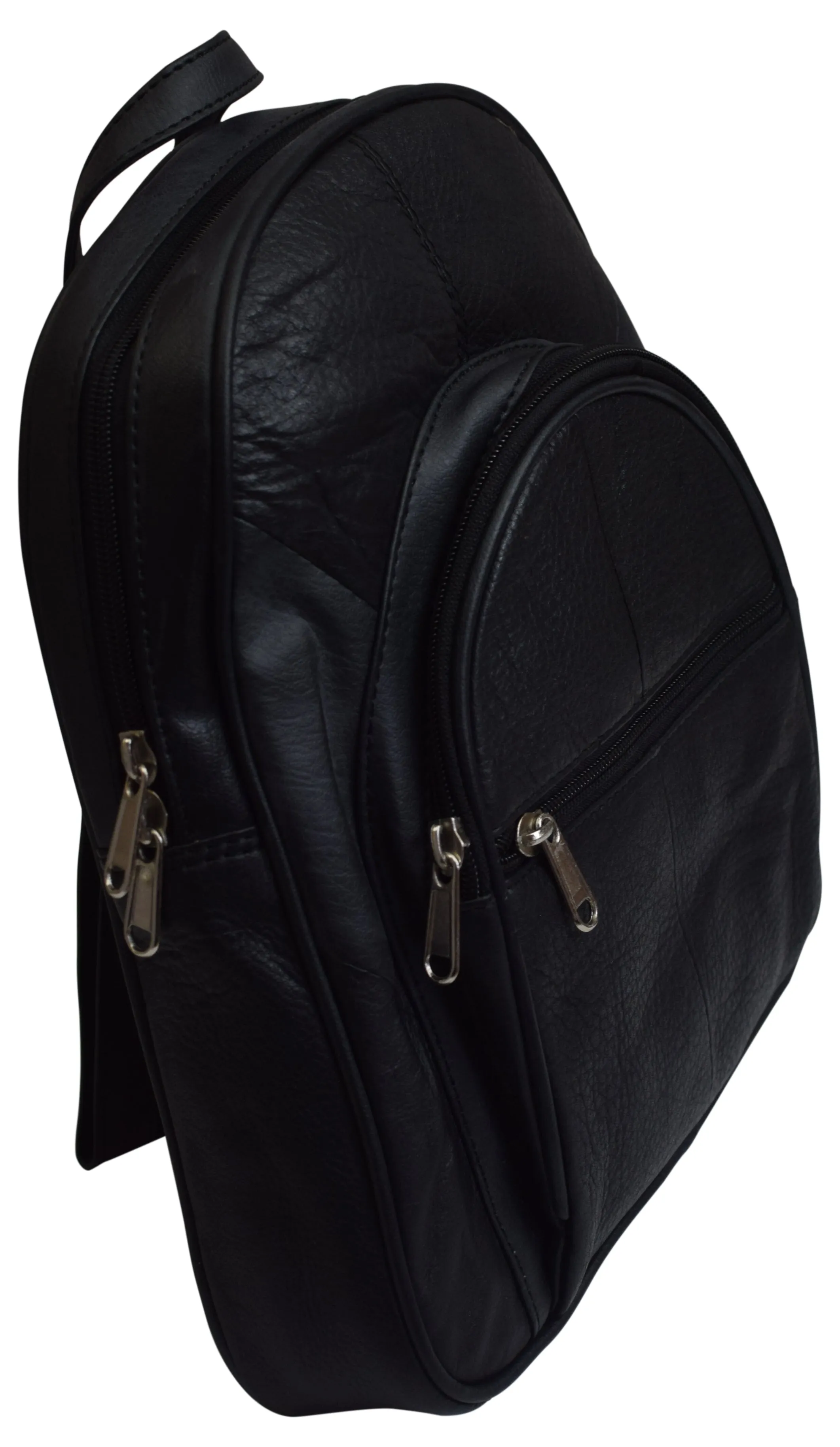 Women Backpack Purse Leather Casual Design Daypack Fashion Ladies Backpack Black